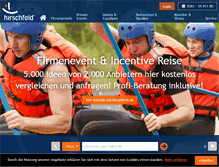 Tablet Screenshot of hirschfeld.de